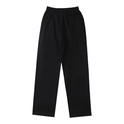 EM Sneakers Hellstar Airbrushed Skull Flare BottomSweatpants Midnight Dye Black 02