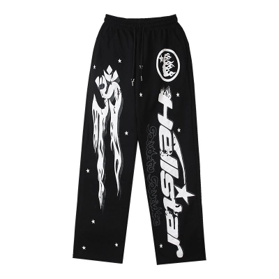 EM Sneakers Hellstar Sweatpants 9032 Black 01