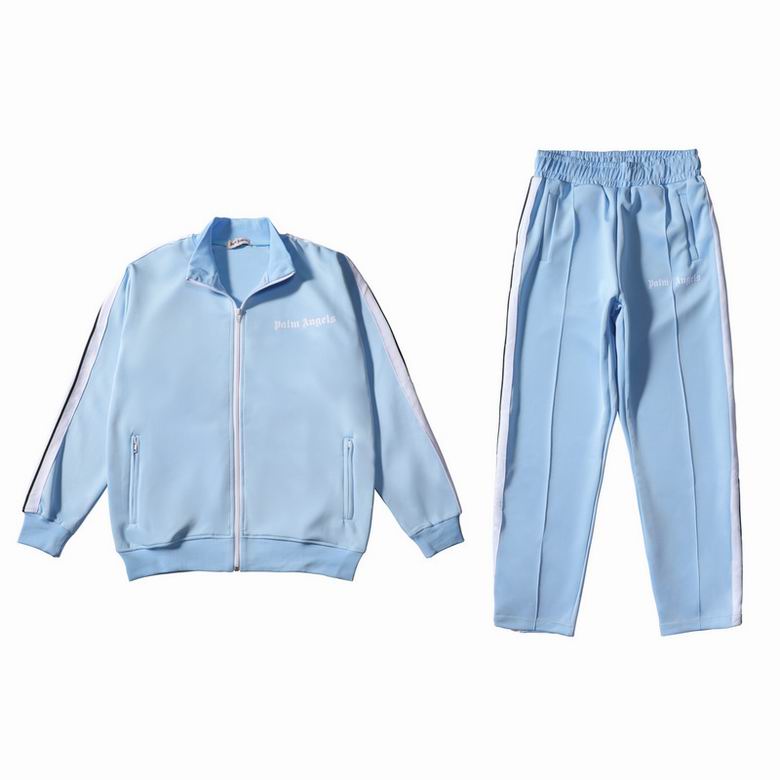 EM Sneakers Palm Angels Classic Track Jacket & Sweatpant Set Light Blue/White