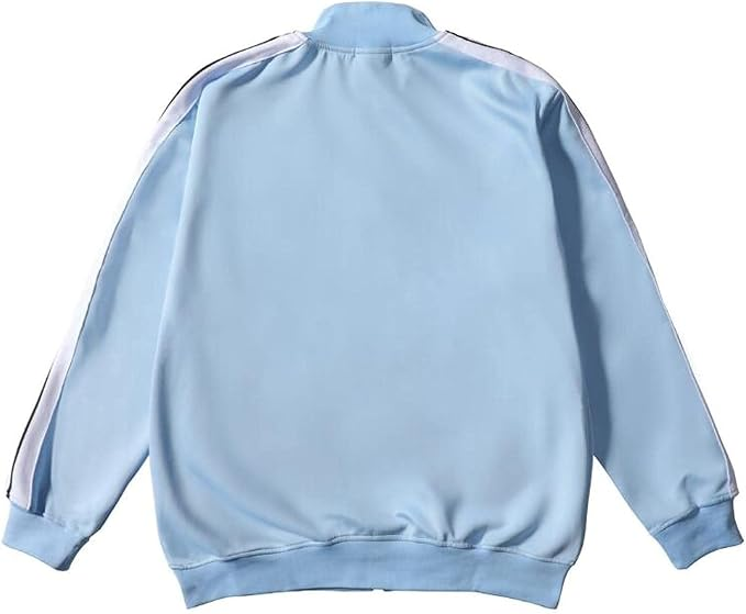 EM Sneakers Palm Angels Classic Track Jacket & Sweatpant Set Light Blue/White