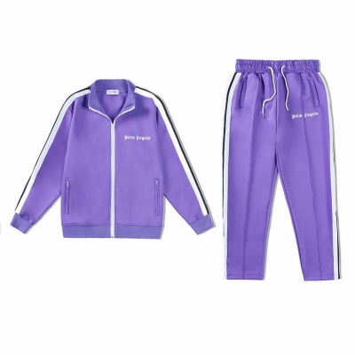 EM Sneakers Palm Angels Classic Track Jacket & Sweatpant Set Purple/Black 01