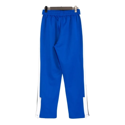 EM Sneakers Palm Angels College Track Sweatpants Electric Blue/White 02