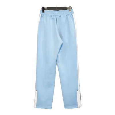 EM Sneakers Palm Angels College Track Sweatpants Light Blue/White 02