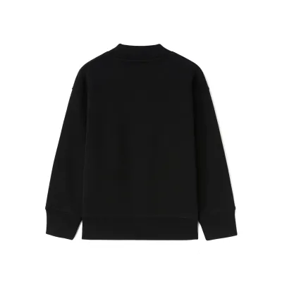 EM Sneakers Palm Angels Seasonal Logo Vintage Crew Neck Sweatshirt Black 02