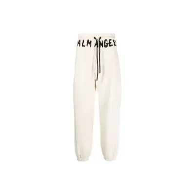 EM Sneakers Palm Angels Seasonal Logo Vintage Sweatpants White/Black 01