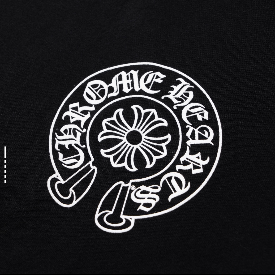 EM Sneakers Chrome Hearts Hong Kong Exclusive Scroll Label Hoodie Black