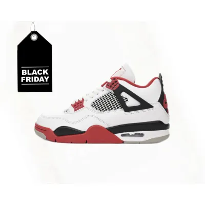 EM Sneakers Jordan 4 Retro Fire Red (2020) 01