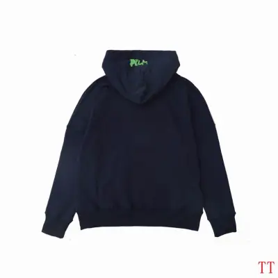 EM Sneakers Palm Angels l Am Lost Hoodie Navy Blue/Green Fluo 02