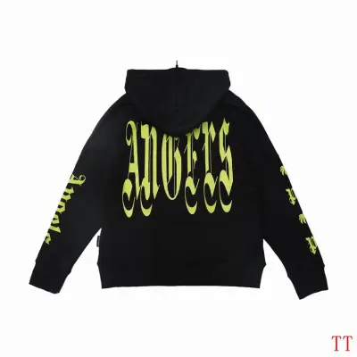 EM Sneakers Palm Angels Vertigo Hoodie Black/Lime 02