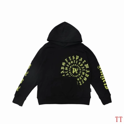 EM Sneakers Palm Angels Vertigo Hoodie Black/Lime 01
