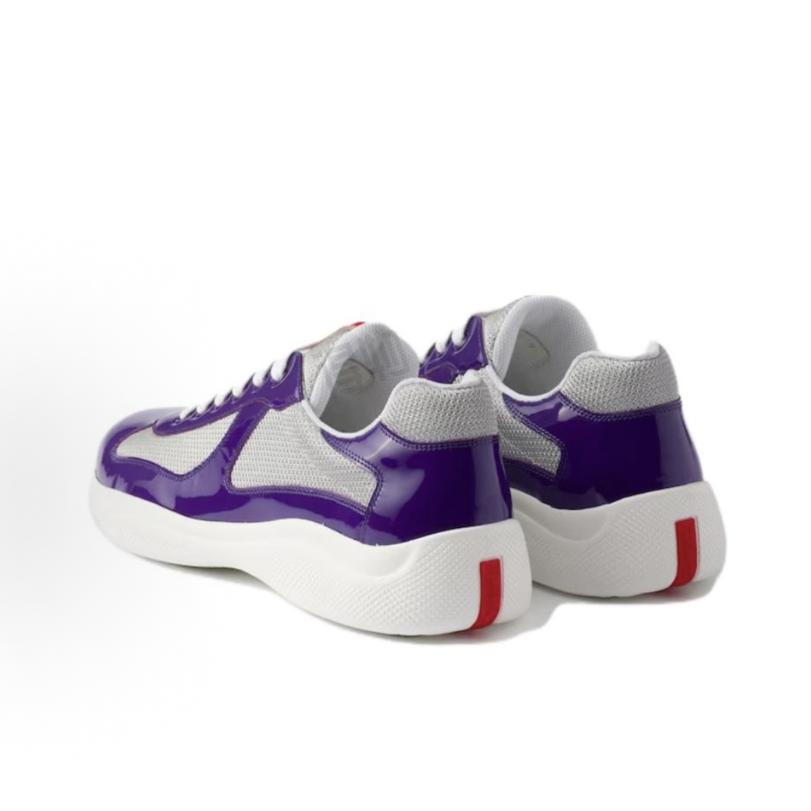 EM Sneakers Prada Americas Cup Violet Silver