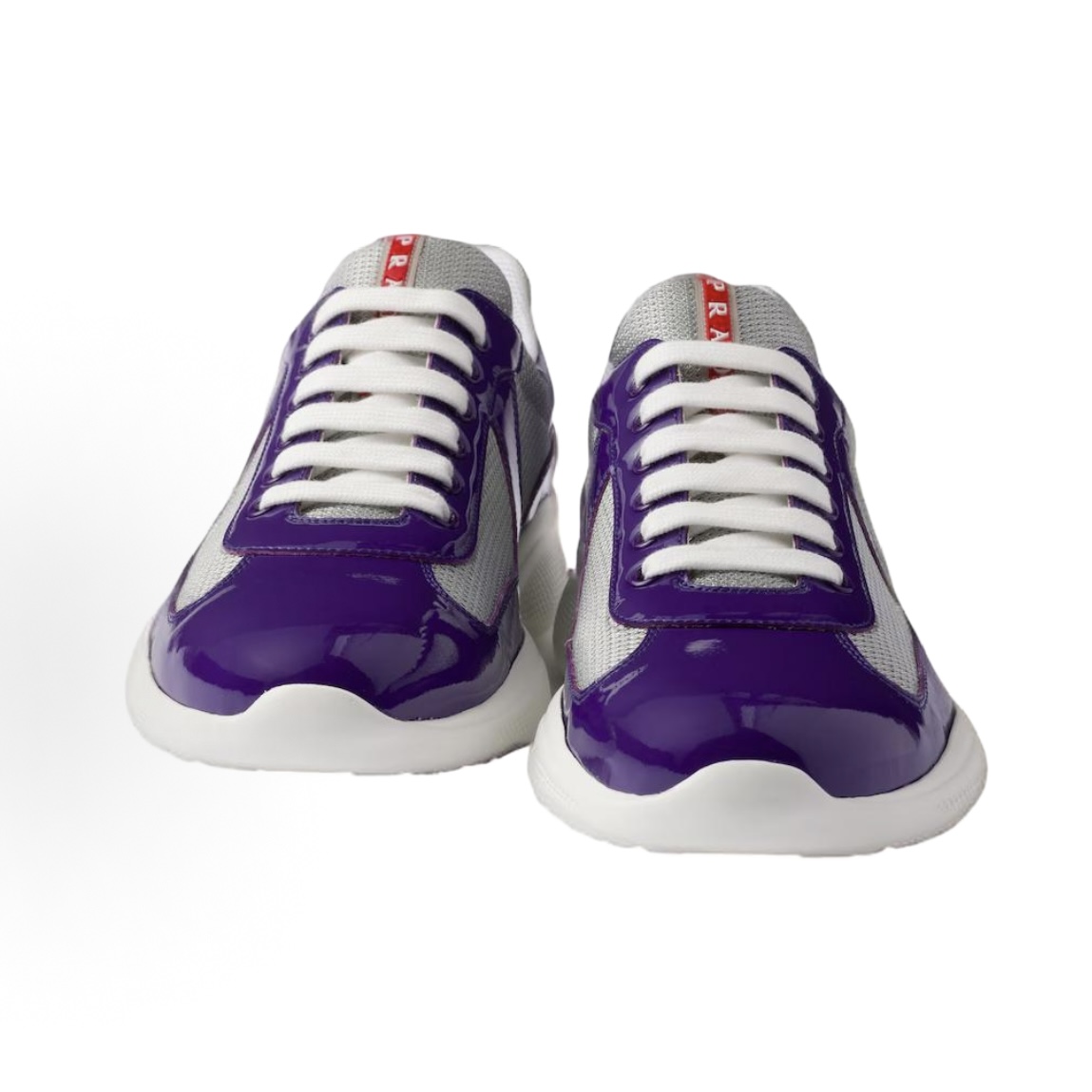EM Sneakers Prada Americas Cup Violet Silver