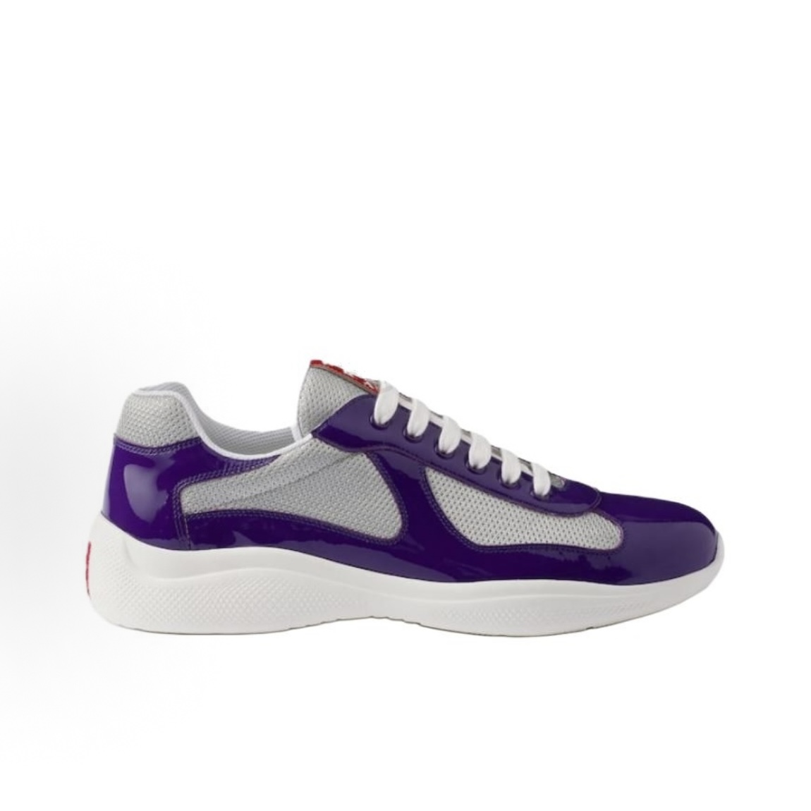 EM Sneakers Prada Americas Cup Violet Silver