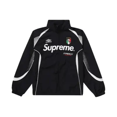 EM Sneakers Supreme Umbro Track Jacket Black 01