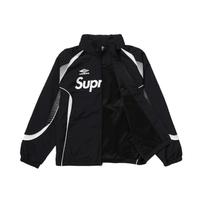 EM Sneakers Supreme Umbro Track Jacket Black 02