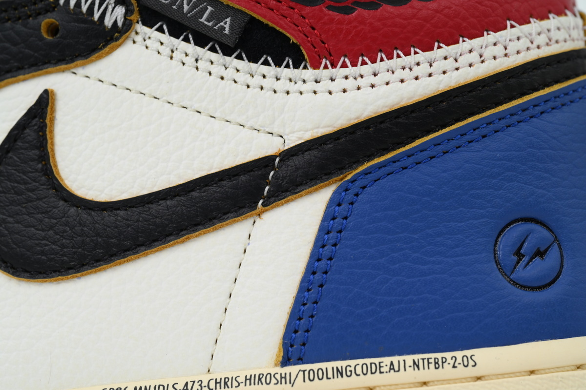 EM Sneakers Air Jordan 1 Retro × Union LA Black White Blue