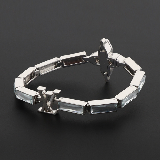EM Sneakers Louis Vuitton Lv Reflect Bracelet Zircon Silver