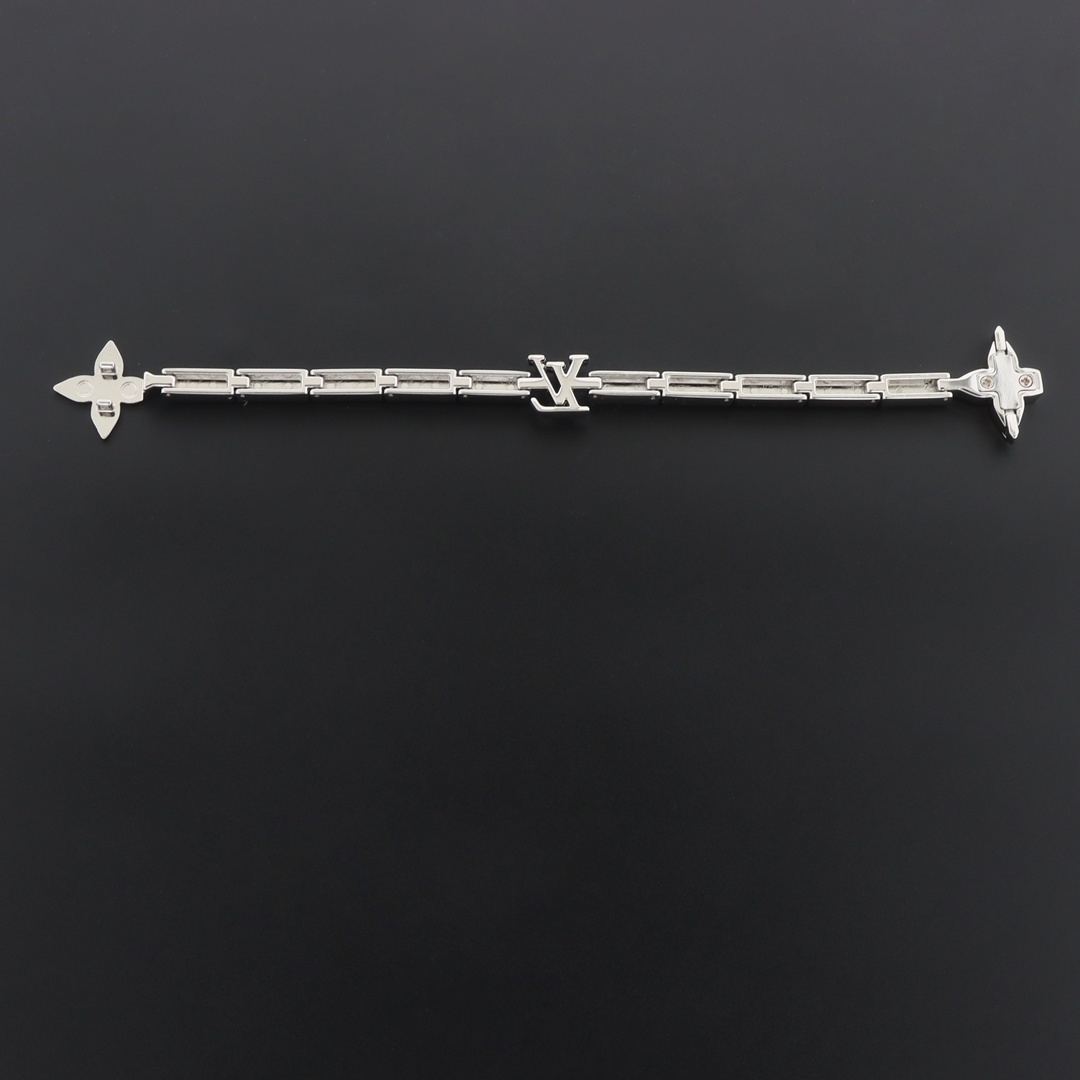 EM Sneakers Louis Vuitton Lv Reflect Bracelet Zircon Silver