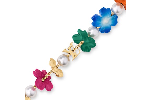 EM Sneakers Louis Vuitton LV Surfin' Flower Bracelet Multicolor