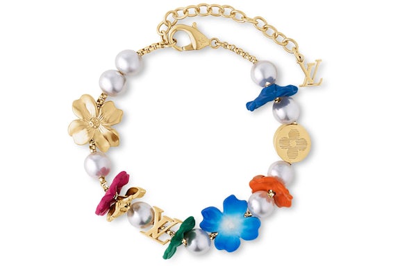 EM Sneakers Louis Vuitton LV Surfin' Flower Bracelet Multicolor