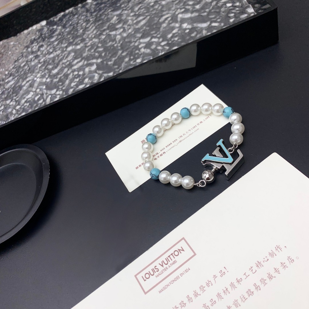 EM Sneakers Louis Vuitton Rodeo Bracelet Turquoise