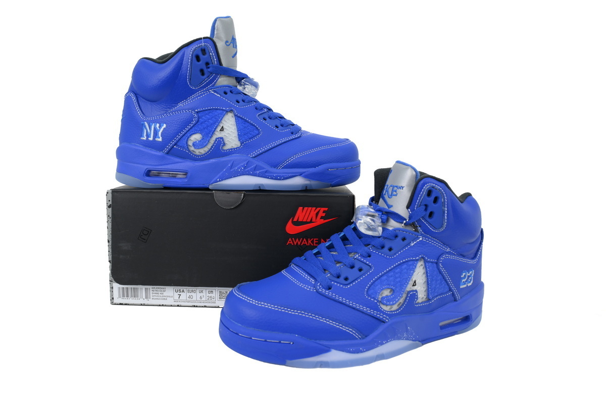 EM Sneakers Air Jordan 5 Retro Blue Union
