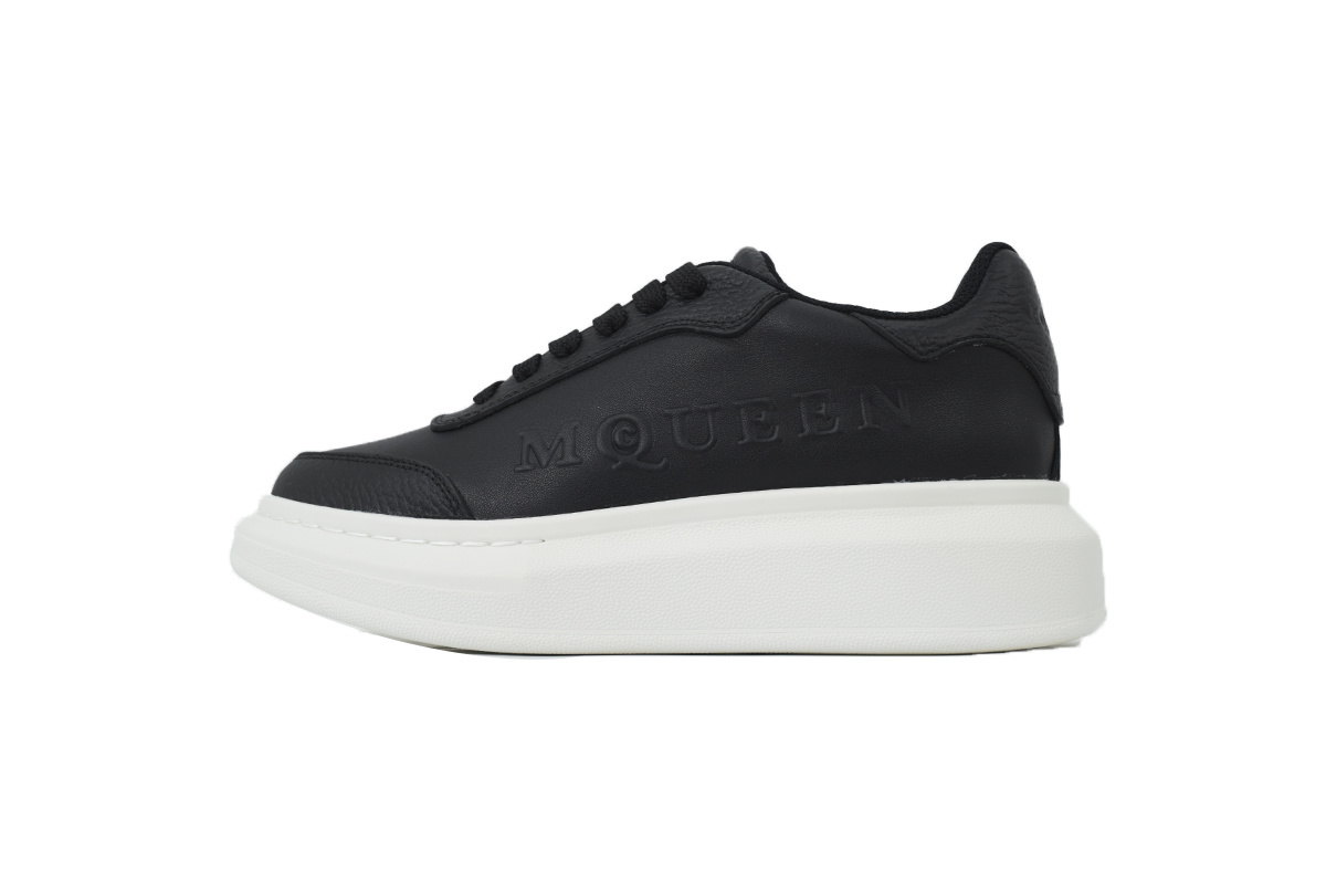 EM Sneakers Alexander McQueen Sneaker Black and White Background