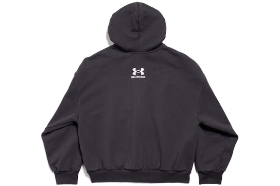 EM Sneakers Balenciaga x Under Armour Zip-Up Hoodie Regular Fit Black/White