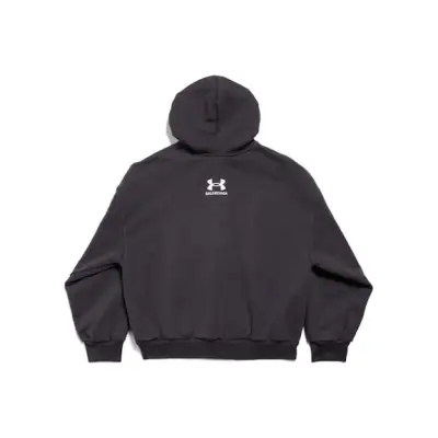 EM Sneakers Balenciaga x Under Armour Zip-Up Hoodie Regular Fit Black/White 02
