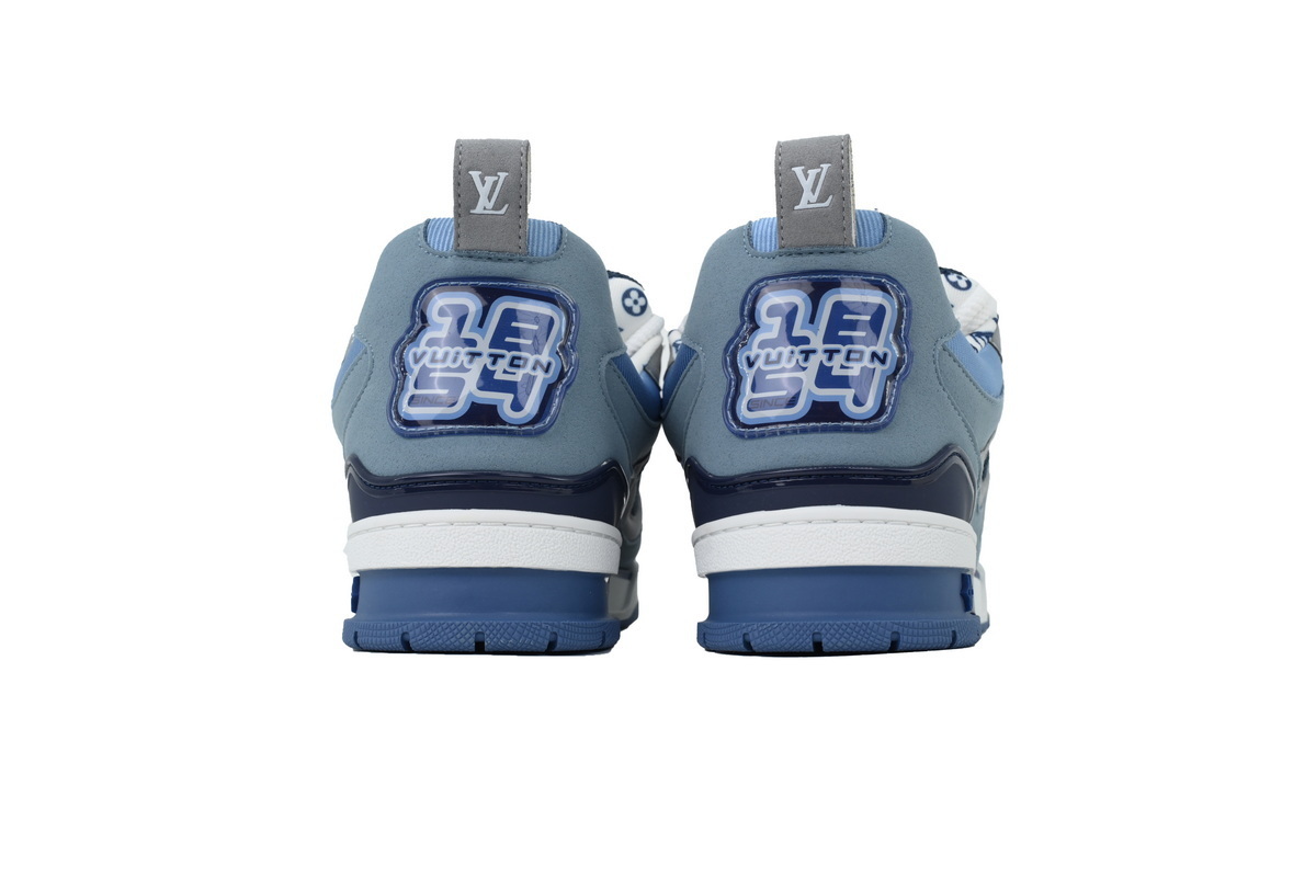 EM Sneakers Louis Vuitton LV Skate Slate Blue