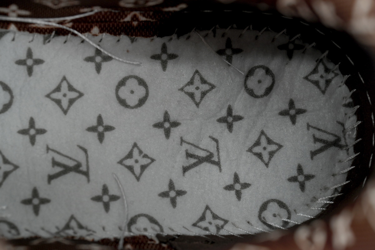 EM Sneakers Louis Vuitton LV Skate White Brown