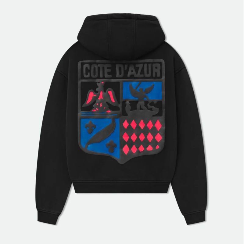 EM Sneakers Rhude Cote D'Azur Hoodie Black