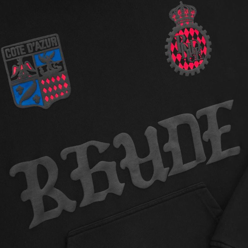 EM Sneakers Rhude Cote D'Azur Hoodie Black