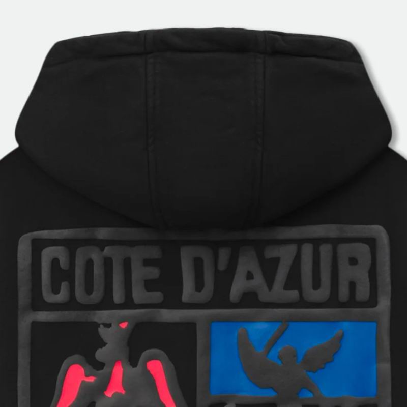 EM Sneakers Rhude Cote D'Azur Hoodie Black