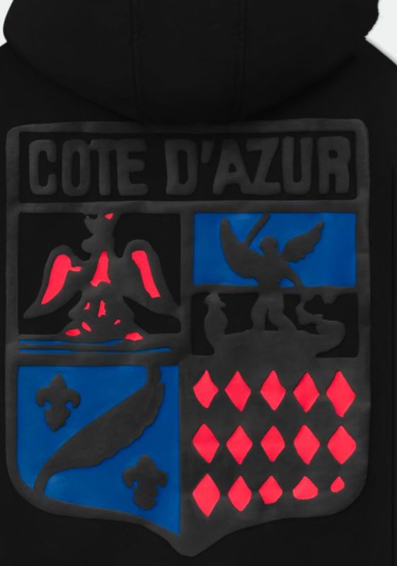 EM Sneakers Rhude Cote D'Azur Hoodie Black