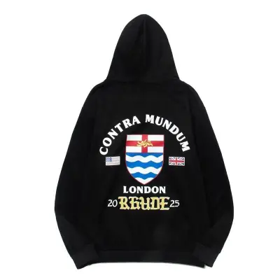 EM Sneakers Rhude London Hound Hoodie Black 02