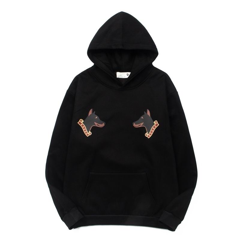 EM Sneakers Rhude London Hound Hoodie Black