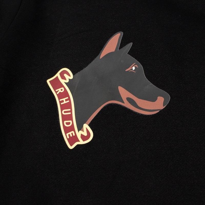 EM Sneakers Rhude London Hound Hoodie Black