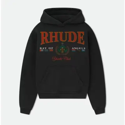 EM Sneakers Rhude Navy Bay Of Angels Yacht Club Hoodie 01