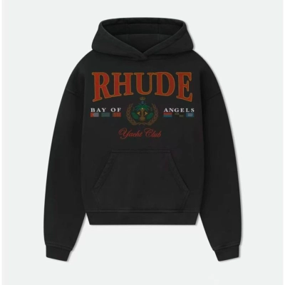 EM Sneakers Rhude Navy Bay Of Angels Yacht Club Hoodie 01