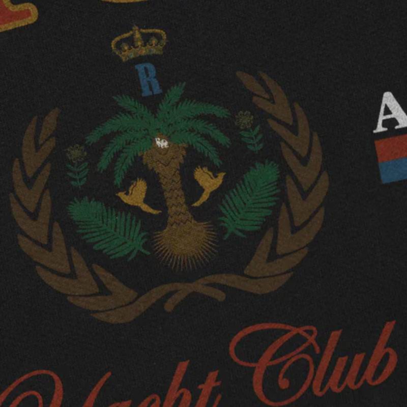 EM Sneakers Rhude Navy Bay Of Angels Yacht Club Hoodie