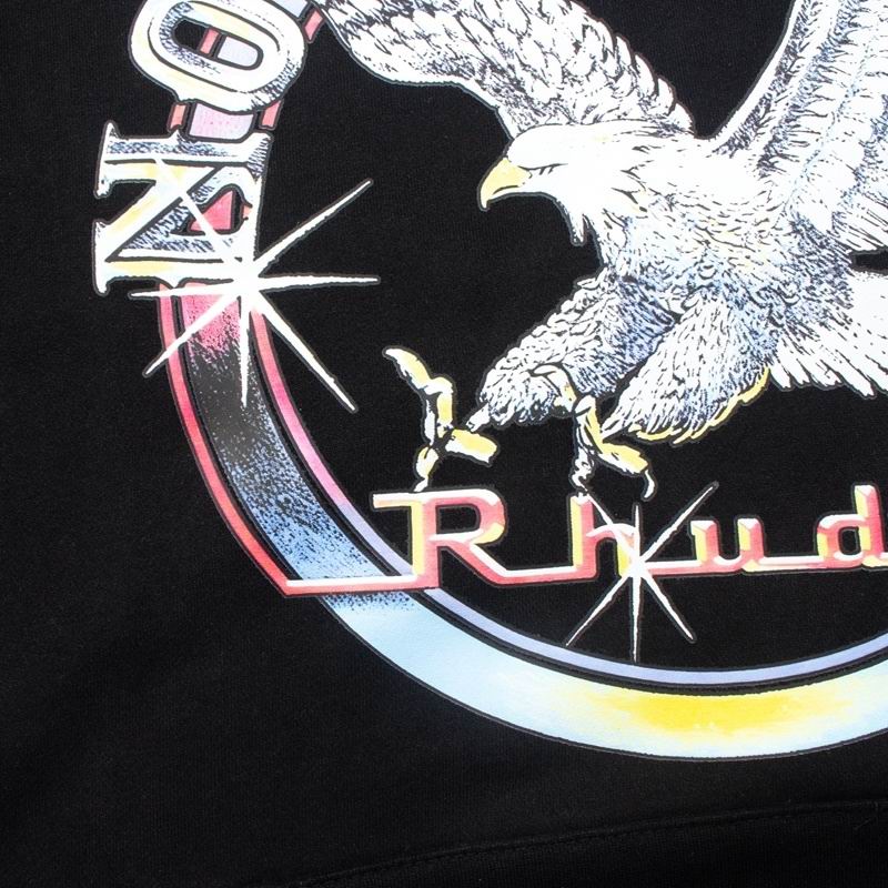 EM Sneakers Rhude Notting Hill Eagle Hoodie Black