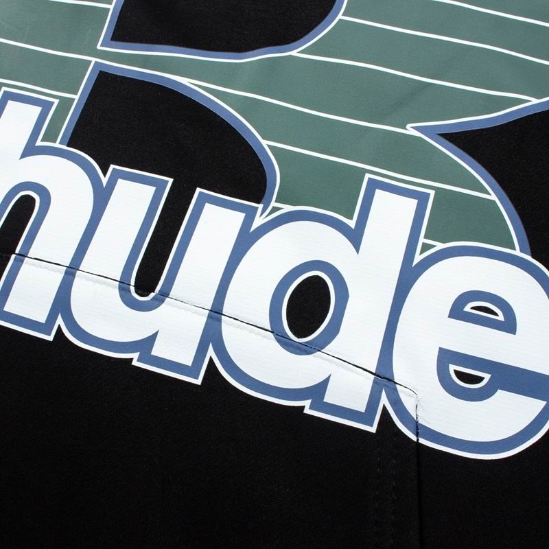 EM Sneakers Rhude Roadway Racing Cotton Hoodie Black