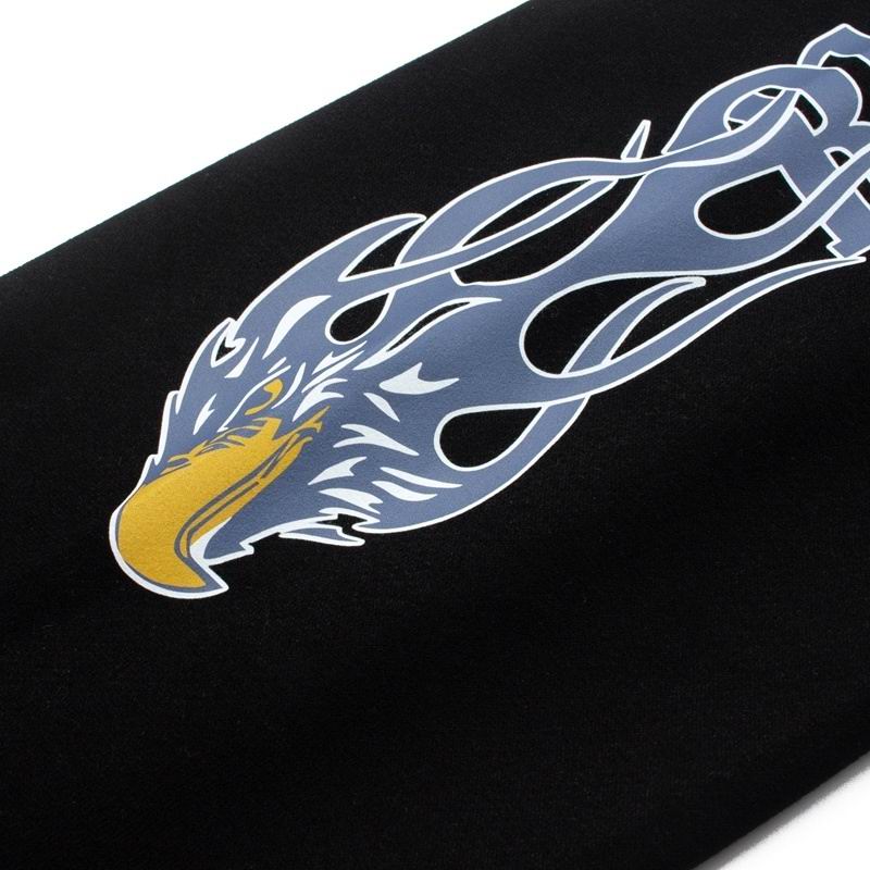 EM Sneakers Rhude Roadway Racing Cotton Hoodie Black