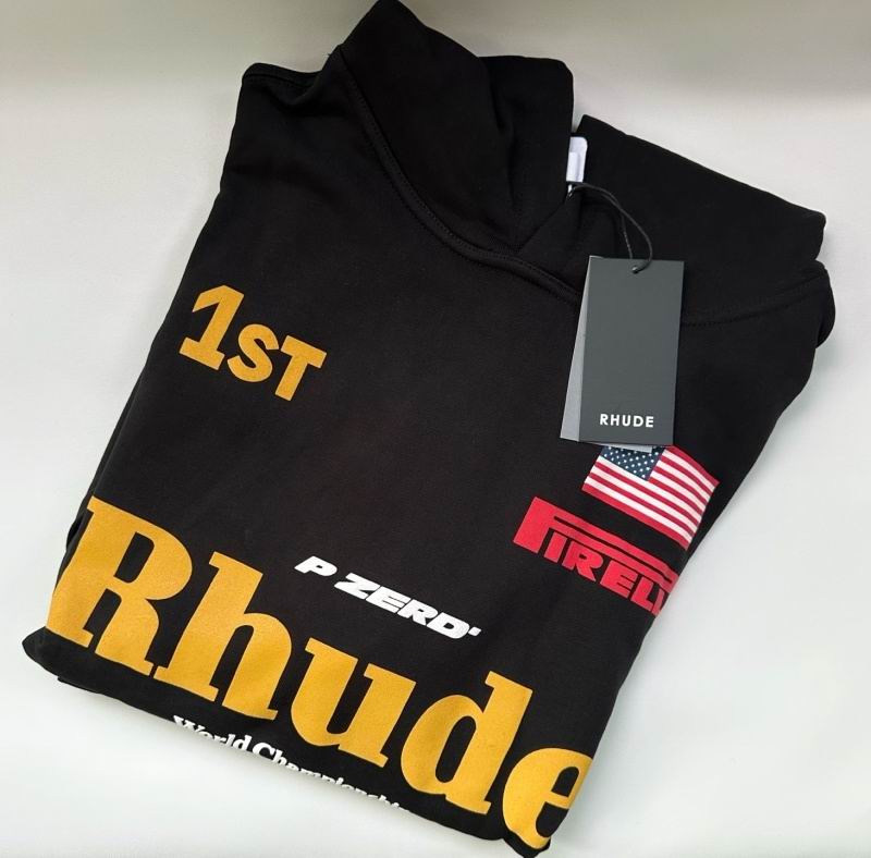 EM Sneakers Rhude World Champ Hoodie Black