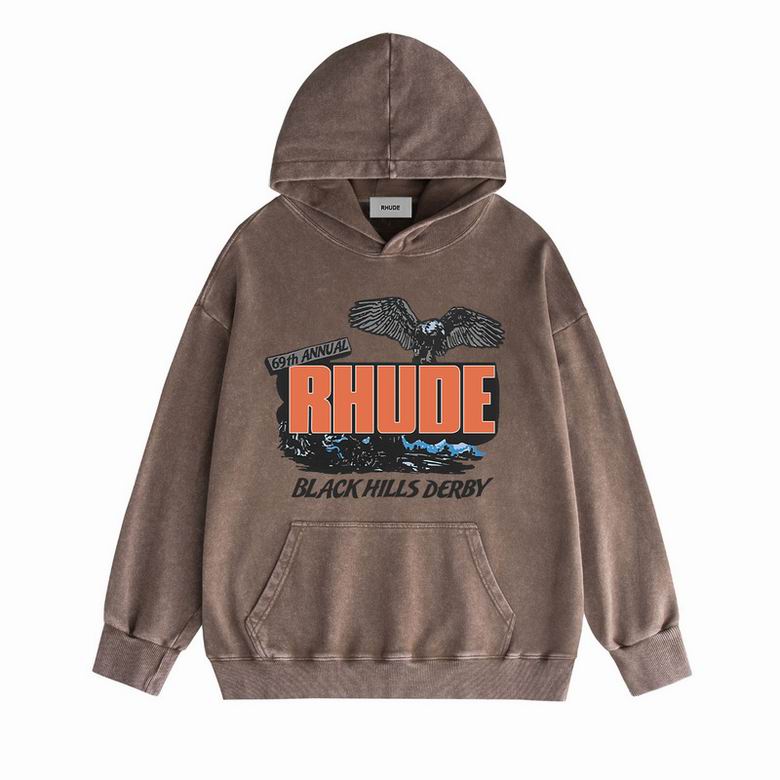 EM Sneakers Rhude Hoodie 059 Brown
