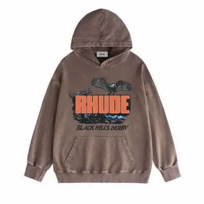 EM Sneakers Rhude Hoodie 059 Brown 01