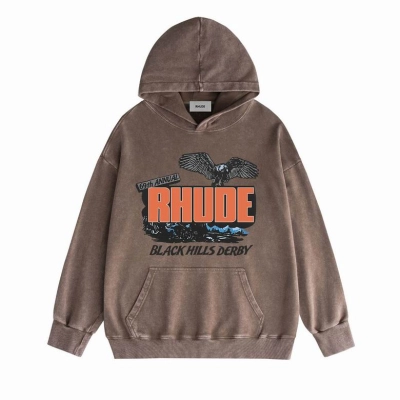 EM Sneakers Rhude Hoodie 059 Brown 01
