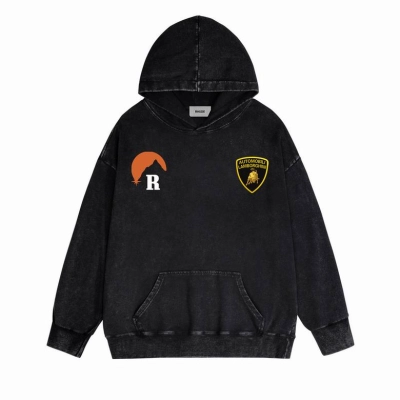 EM Sneakers Rhude X Como Football Hoodie Black 01