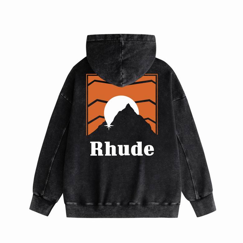EM Sneakers Rhude X Como Football Hoodie Black